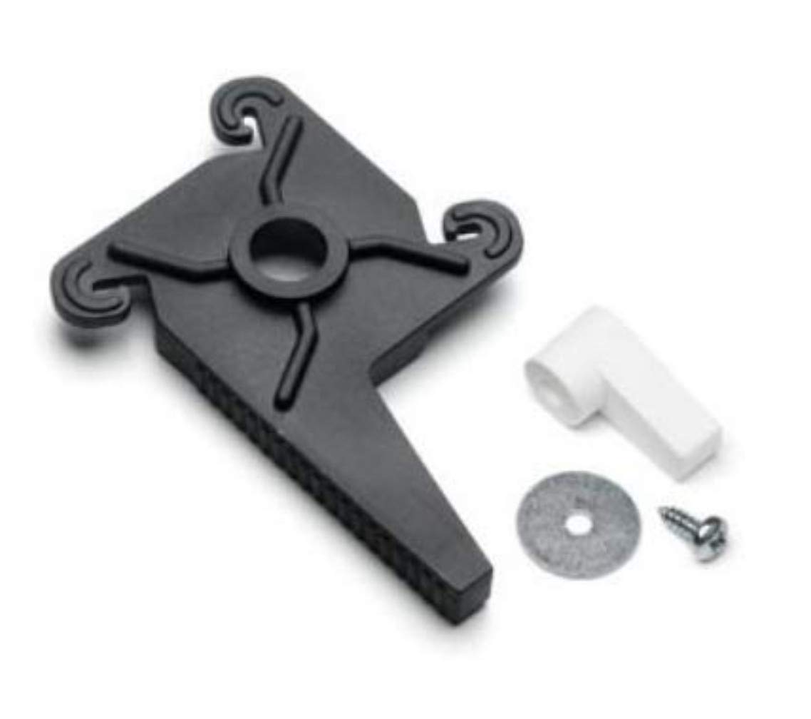 Garage Door Latch Assembly - Black Canopy Door Latch Plastic for Cardale Doors