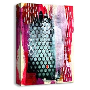 signwin Canvas Wall Art Construction Abstract Color Prints...