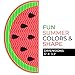 Makeup Brush Cleaning Mat For Women, Silicone, with Suction Cups - Tropical Fruit Design - Brush Cleaner Pads for Beauty Tools and Accessory Care - Portable Cosmetics Clean Scrubbing Mats