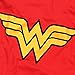 Popfunk Classic Wonder Woman Classic Logo Juniors Teen Girls T Shirt & Stickers