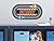 Racing Track with Custom Name Fabric Wall Decal - NASCAR Inspired Racing Name Wall Sticker - Reusable, Repositionable