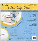 Grafix Ultra Clear .007 Plastic, Durable and