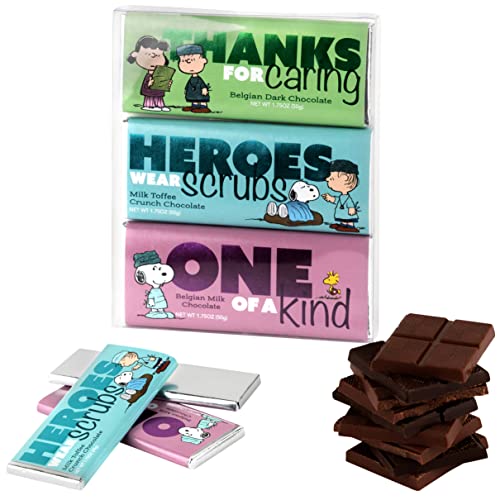 Peanuts Healthcare Workers Chocolate Gift Basket Snoopy Gourmet Bar Snack Food Charlie Brown