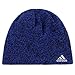 adidas Men's Paramount Beanie, Blue/Black, ONE SIZE