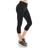 ALWAYS Women's Super Soft Capri Leggings - High Waisted Casual Yoga Pants
