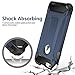 iPhone 6 Case,Wollony Rugged Hybrid Dual Layer Armor Protective Back Case Shockproof Cover for iPhone 6 4.7 inch - Heavy Duty - Slim Hard Shell Protection - Impact Resistant Bumper (Deep Blue)
