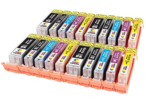 TONER EXPERTE PGI-570XL CLI-571XL 20 XL (4 SETS) Compatible Ink Cartridges for PIXMA MG5750 MG5751 MG6850 MG6851 MG7750 TS5050 TS6050 MG5752 MG5753 MG6852 MG6853 TS6051 TS6052 | High Capacity