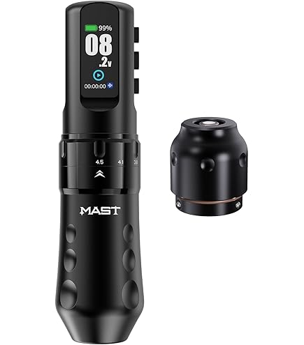 Amazon.com: Mast Flip3 Tattoo Gun Kit Wireless Machine 7 Strokes