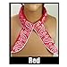 JellyBeadZ Brand Bandana Ice Cool Neck Scarf - Cotton Red