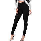 KQTFT Women's Skinny Jeans High Waist Butt Lifting Denim Pants