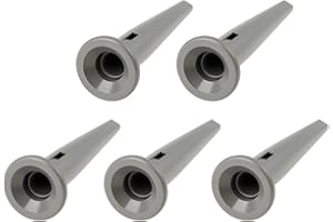 YINETTECH 5X Gray Oscilloscope Probe Caps Compatible with Tektronix P6139A, P6138A, P6109, P6105 Instruments