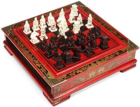 ホームアクセサリーボードゲームヴィンテージ木製中国チェスボードテーブルゲームセットピースギフトおもちゃグッズ子供と大人のための子供のための教育認知能力おもちゃ 色 茶色サイズ ワンサイズ Modernzeg Hu