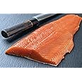 New York's Delicacy, Premium Quality, Fresh Atlantic Salmon Fillet - 2.5 Lb. (1 Fillet) - Skin On, 100% Natural, Fully Trimmed, Ready to Cook or Sliced for Sashimi and Sushi - From the Pristine Waters of the Chilean Patagonia - Vacuum Packed and Flash Frozen to Maintain Freshness.