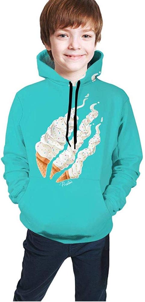 diqiuzhiyan Preston Fire Nation Playz Gamer Flame Hoodie for Boys Girls 3D Print Sweatshirts for Kids…