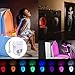 [Upgraded Version] AOSTAR Toilet Night Light Motion Activated Ultraviolet LED Toilet Bowl Light Battery Operated (8 Colors & 2 Modes)