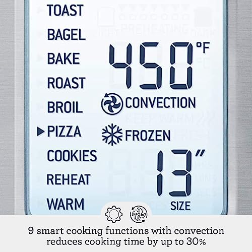 Breville Smart Oven Toaster Oven, Brushed Stainless Steel, BOV800XL