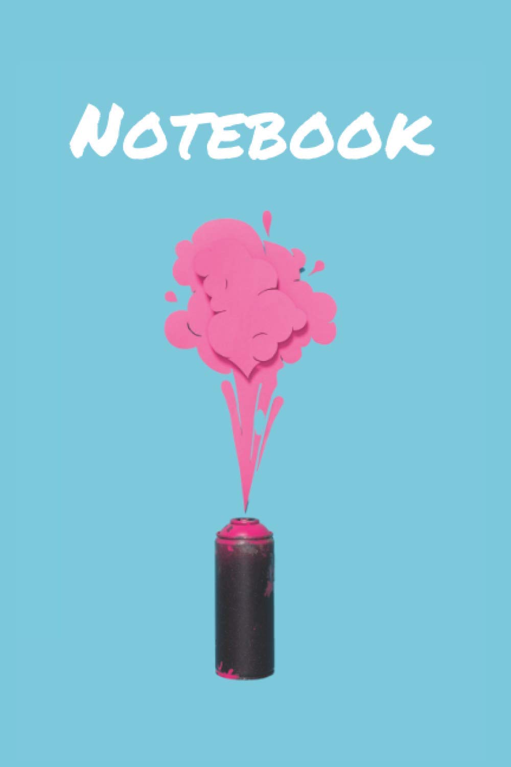 Graffiti Notebook: blank lined composition journal | Graffiti notebook | 100 pages