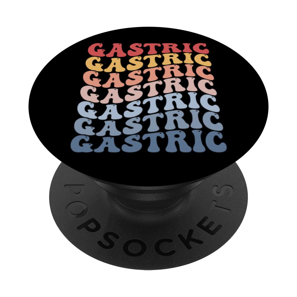 Gastric Bariatric Bypass Surgery Groovy PopSockets Swappable PopGrip