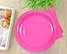 Juvale 72 Pieces of Hot Pink Party Supplies with Paper Plates, Cups, and Napkins for Birthday Decorations, and Hot Pink Party Decorations (Serves 24)