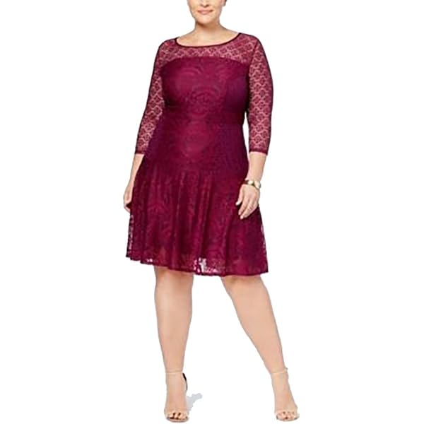 sachin and babi light blue dress Adrianna Papell Embroidered Dresses main image 1