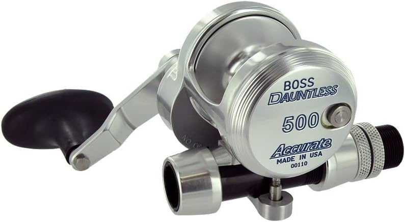 Accurate Boss Dauntless DX2-400N Reel - Silver