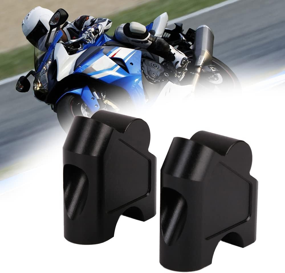 Motorcycle Handlebar Riser Bar Clamp for GSF 1250S 2007-2016 SV650 2016-2018 SV1000 2003-2007 DL250/V-STROM 250 2017-2018 GW250 S/F 2013-2017