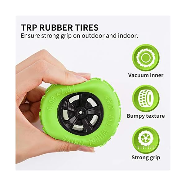 SGILE RC Stunt Car Toys, Direct Charge Remote Control Car with 2 Sided 360 Rotation Gifts for Boys Girls Kids Age 6…