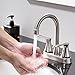 Comllen Bathroom Sink Faucet 3 Hole (Matte Black)