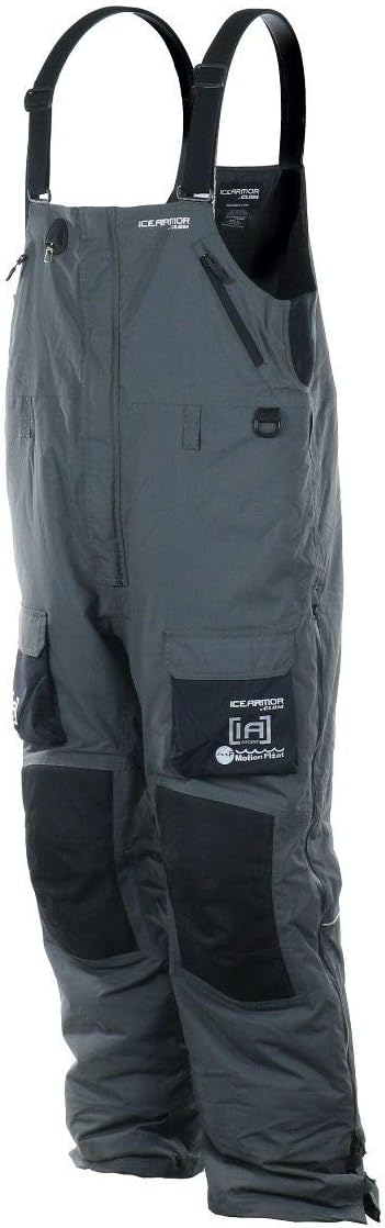 Clam Outdoors IA Ascent Breathable Float Charcoal/Black Bib X-Large: Sports & Outdoors