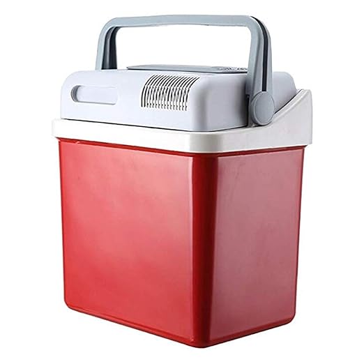 LT Ventilador for automóvil Refrigerador 24L Rojo Compacto Mudo ...