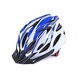 Best 007 Adult Cycling Bike Helmet (Blue&White)