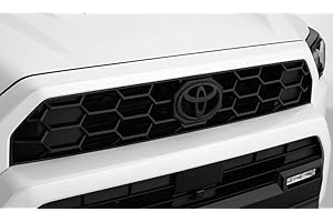Toyota Black Logo Emblem Overlay for 2024+ Tacoma & 2025+ 4Runner, 6.5 x 5.9 inch