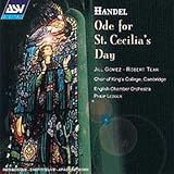 Disco de Georg Friedrich Händel: «Handel: Ode for St. Cecilia's Day» (Anverso)