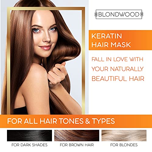 Keratin Hair Mask Made in USA Best Natural Biotin Keratin Collagen
