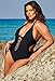 Swimsuits for All Women's Ashley Graham VIP One Piece Swimsuit 16 Black