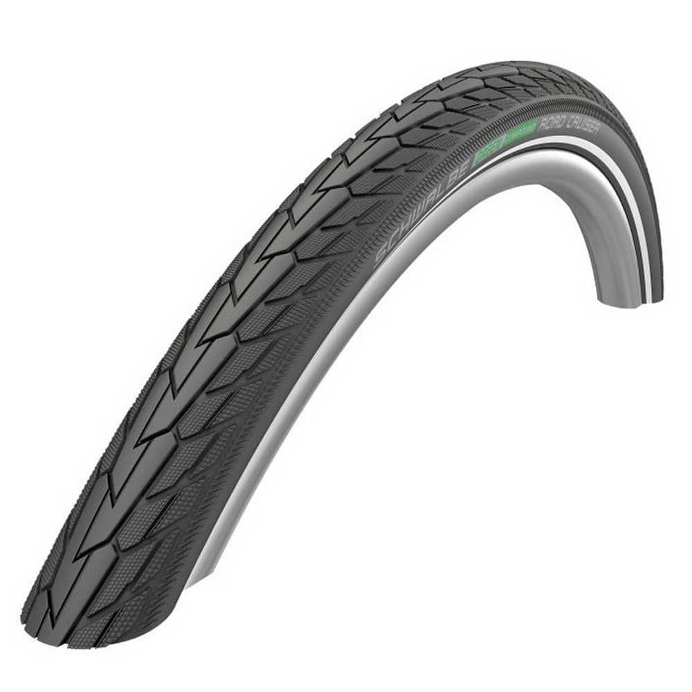 Schwalbe Road Cruiser Bicycle Tyre - For Kids, Youth & City Bikes - Available Sizes from 12 to 28 Inches - Clincher with K-Guard Puncture Protection - Dynamo Fluting