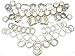 Scarf Jewelry Wholesale Scarf Components Slides Rings Craft Supply 82pcs Super Package