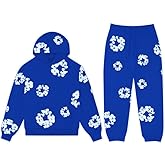 2 PCS Graphic Hoodies Vintage Printed Hoodie Sweatshirt Casual Oversized Long Sleeve Streetwear Hooded Pullover Z/Q