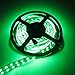 Alarmpore 16.4FT Double Row 5050 SMD 5M 600LEDs RGB Flexible LED Strip Rope Lights 120LEDs/M Not Waterproof String Light Tape 12V DC