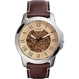 Fossil Grant Chronograph Leather Watch