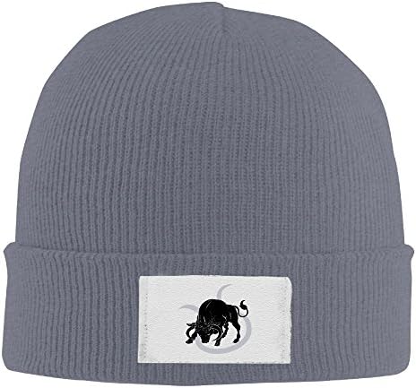 Taurus Zodiac Sign Unisex Beanie Winter Hat Adjustable Fashion Cap