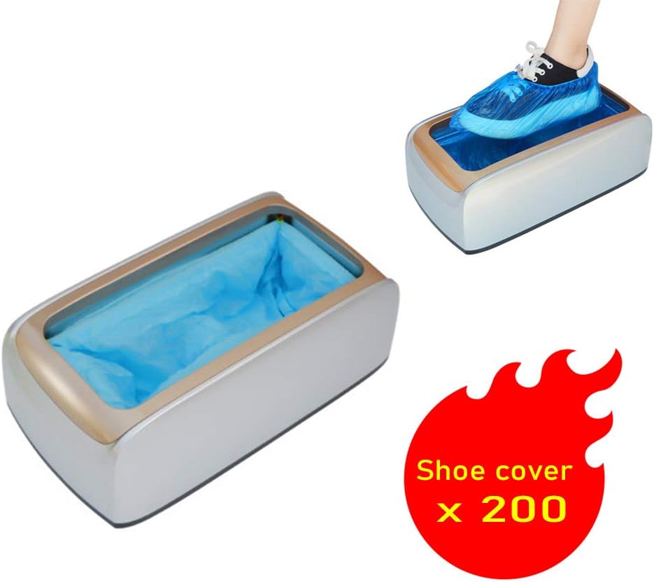 spring loaded shoe covers