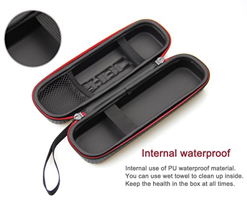 SHBC Compact Hard travel case NO SMELL Fits Philips Sonicare 2 Series Plaque Control Sonic Electric Rechargeable Toothbrush Water proof carrying bag