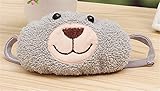 POPLAY Cotton Filtering Mask, Children Dust Mask / Early Child Size 4 to 13 Years,Bear (GREY)
