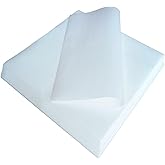 White Parchment Paper Sheets for Baking, Precut Nonstick Baking Paper Squares for Toaster Oven Trays 200 Count Parchment Paper Liners (8 x 8 Inches)