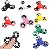Tri Spinner Fidget Gadget Hand EDC Triangle Toy Wholesale Assorted Colors (BULK LOT OF 24X)