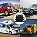 Airzir Backup Alarm, 107dB 12V-80V DC Waterproof Industrial Heavy-Duty Backup Reverse Warning Alarm with Super Loud Beeper Tone for Truck Van Freight Car Lorry Heavy Vehicles