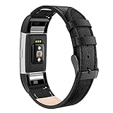 SWEES Leather Bands Compatible Charge 2 Small (5.6