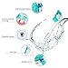 Replacement Brush Heads for Philips Sonicare Rechargeable Electric Toothbrush, 8 Pack, Fits Plaque Control, Gum Health, DiamondClean, FlexCare, HealthyWhite and Sonic Snap-On Brush Handles by Bestrice