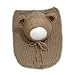 Fashion Newborn Boy Girl Baby Costume Knitted Photography Props Hat Sleeping Bag (Beige)